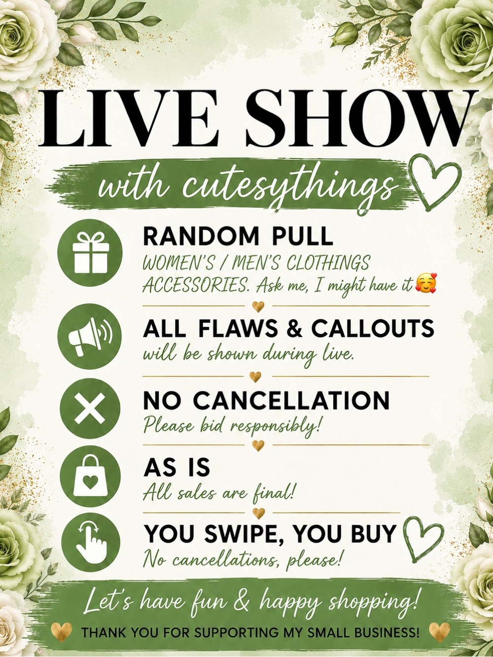 โค๏ธ Live Show Notification โค๏ธ - Picture 1 of 1